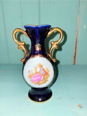 French Limoges Vase
